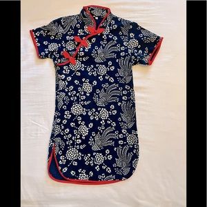 Kid Qipao Handmade Cotton 4T